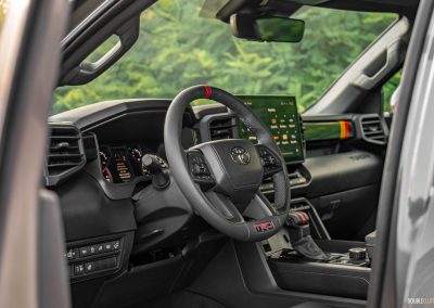2025 Toyota Tundra TRD Rally interior cockpit view