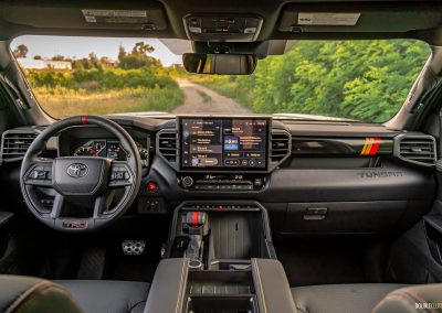 2025 Toyota Tundra TRD Rally interior view