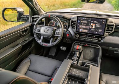 2025 Toyota Tundra TRD Rally interior view