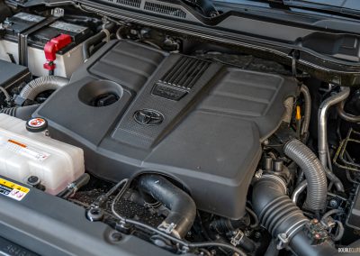 2025 Toyota Tundra TRD Rally under-hood view