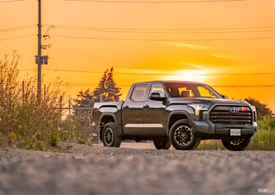 2025 Toyota Tundra TRD Rally front quarter view