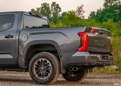 2025 Toyota Tundra TRD Rally cropped rear quarter view