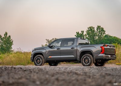 2025 Toyota Tundra TRD Rally rear quarter view