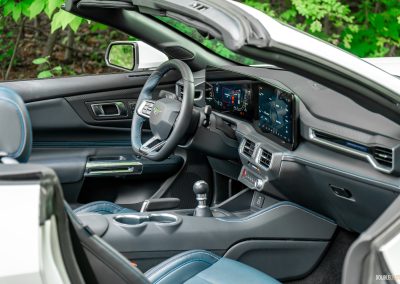 2025 Ford Mustang GT Convertible interior view