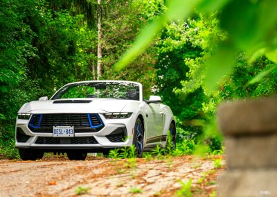 2025 Ford Mustang GT Convertible front quarter view