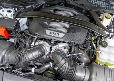 2025 Ford Mustang GT Convertible under-hood view