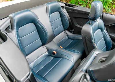 2025 Ford Mustang GT Convertible rear seat view