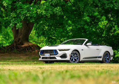 2025 Ford Mustang GT Convertible front quarter view