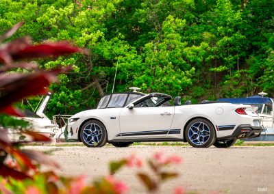 2025 Ford Mustang GT Convertible rear quarter view