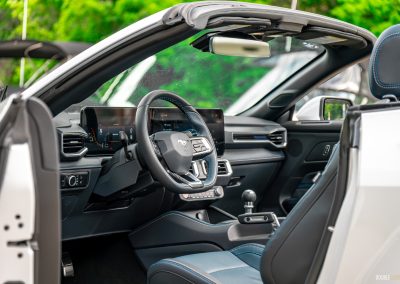 2025 Ford Mustang GT Convertible interior view