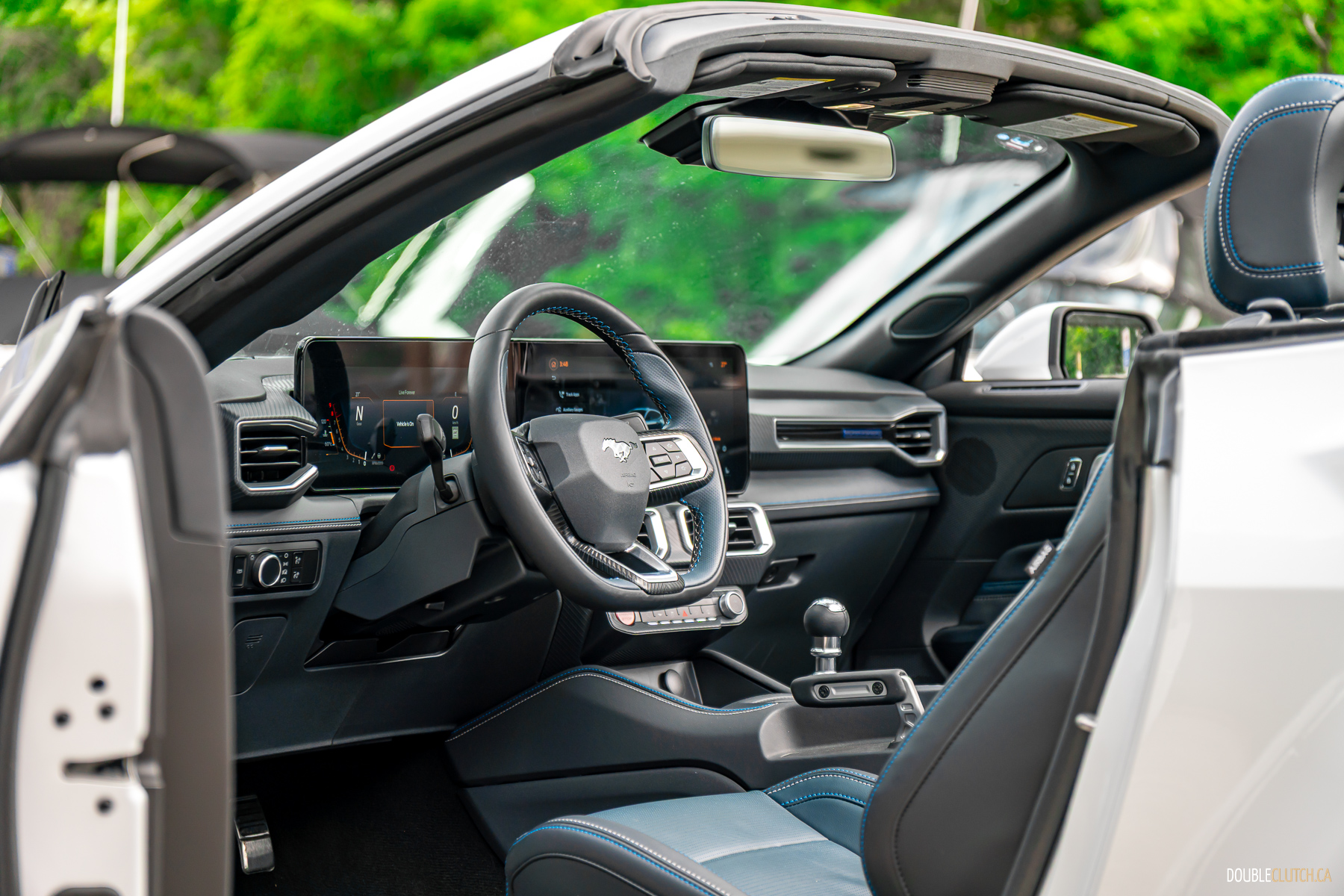 2025 Ford Mustang GT Convertible interior view