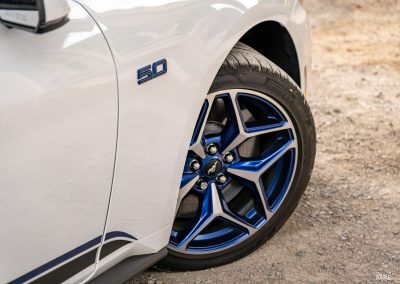 2025 Ford Mustang GT Convertible front wheel close-up