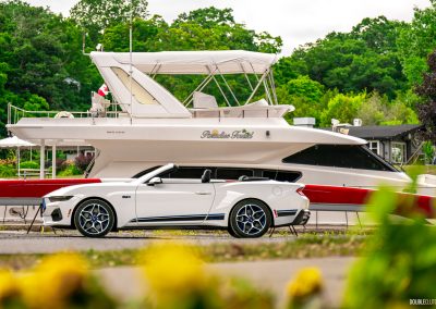 2025 Ford Mustang GT Convertible side profile view