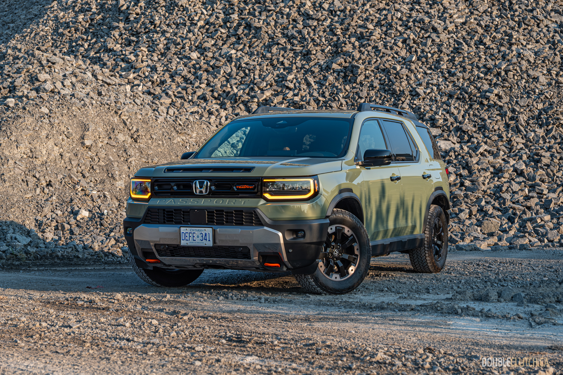 2026 Honda Passport Trailsport front quarter view