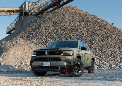 2026 Honda Passport Trailsport front quarter view