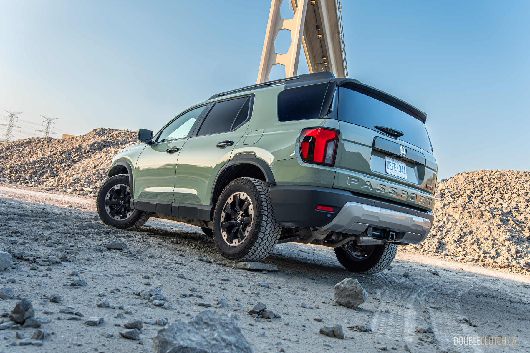 2026 Honda Passport Trailsport rear quarter view