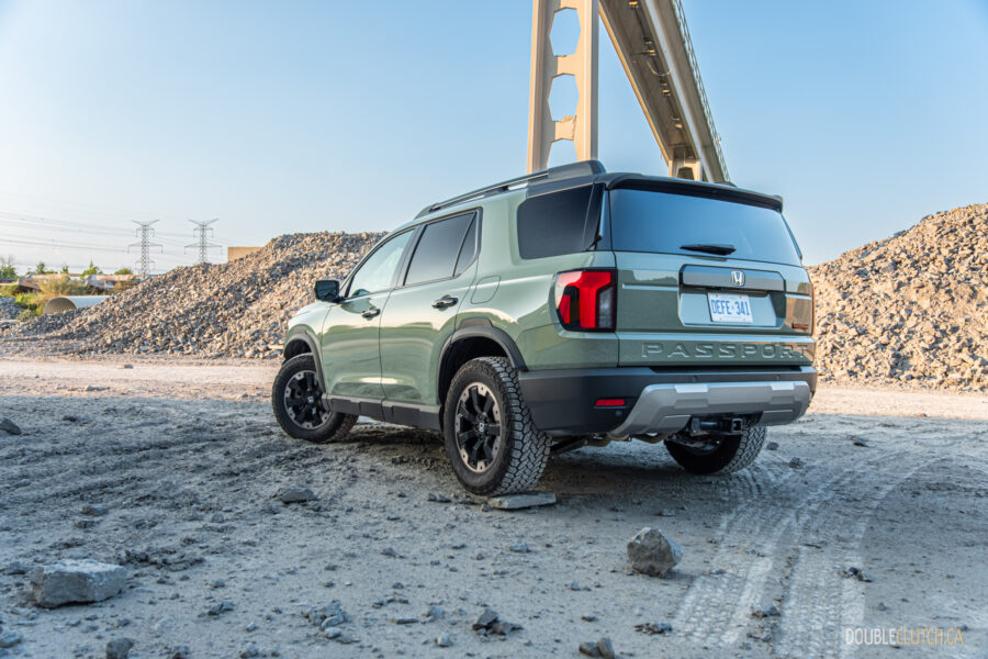 2026 Honda Passport Trailsport rear wuarter view