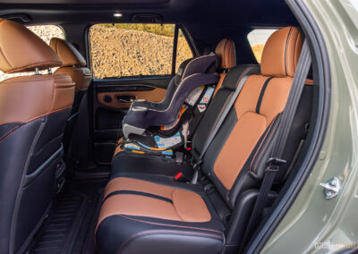 2026 Honda Passport Trailsport interior rear seat view