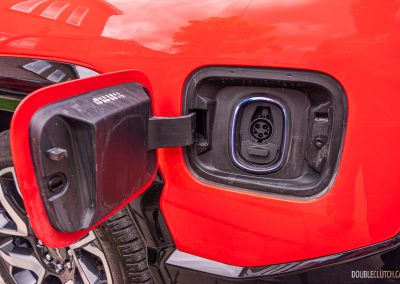 2025 Chevrolet Silverado EV RST charge port close-up