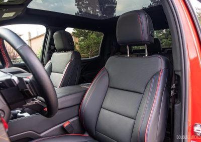 2025 Chevrolet Silverado EV RST front seat view