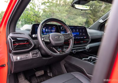 2025 Chevrolet Silverado EV RST interior cockpit view