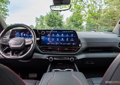 2025 Chevrolet Silverado EV RST interior view