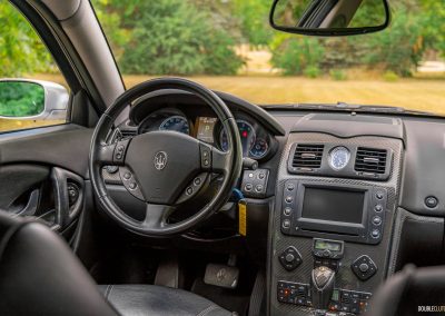 2008 Maserati Quattroporte black interior