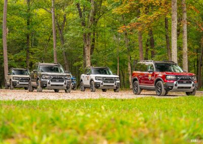 2025 Ford Brono Sport Sasquatch at Bronco Off-Roadeo experience in Tennessee