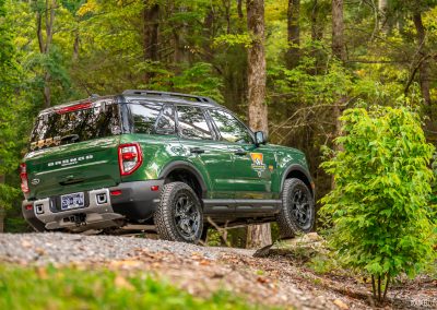2025 Ford Brono Sport Sasquatch at Bronco Off-Roadeo experience in Tennessee