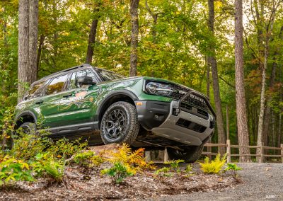 2025 Ford Brono Sport Sasquatch at Bronco Off-Roadeo experience in Tennessee