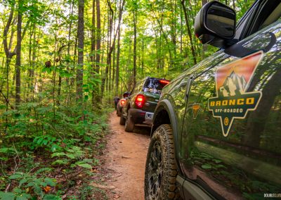 2025 Ford Brono Sport Sasquatch at Bronco Off-Roadeo experience in Tennessee