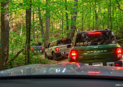 2025 Ford Brono Sport Sasquatch at Bronco Off-Roadeo experience in Tennessee