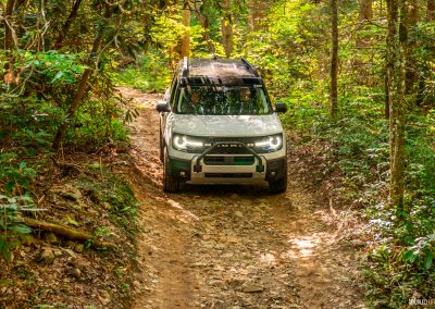 2025 Ford Brono Sport Sasquatch at Bronco Off-Roadeo experience in Tennessee