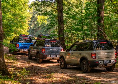 2025 Ford Brono Sport Sasquatch at Bronco Off-Roadeo experience in Tennessee