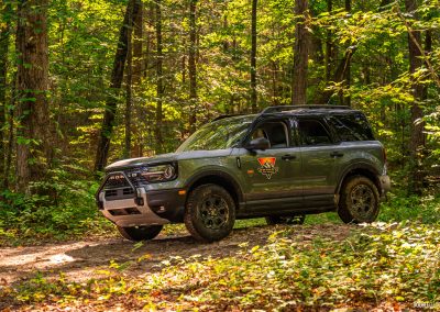 2025 Ford Brono Sport Sasquatch at Bronco Off-Roadeo experience in Tennessee