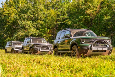 2025 Ford Brono Sport Sasquatch at Bronco Off-Roadeo experience in Tennessee