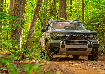 2025 Ford Brono Sport Sasquatch at Bronco Off-Roadeo experience in Tennessee
