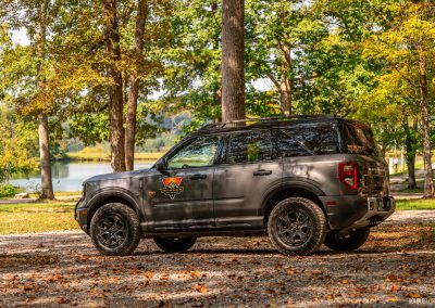 2025 Ford Brono Sport Sasquatch at Bronco Off-Roadeo experience in Tennessee