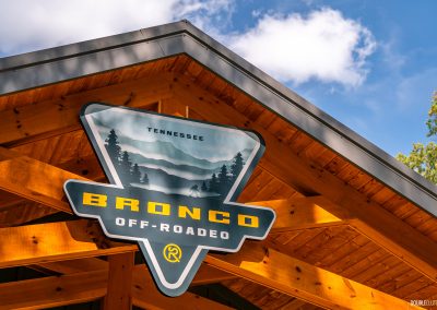 2025 Ford Brono Sport Sasquatch at Bronco Off-Roadeo experience in Tennessee