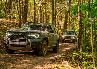 2025 Ford Brono Sport Sasquatch at Bronco Off-Roadeo experience in Tennessee