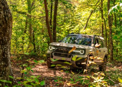 2025 Ford Brono Sport Sasquatch at Bronco Off-Roadeo experience in Tennessee