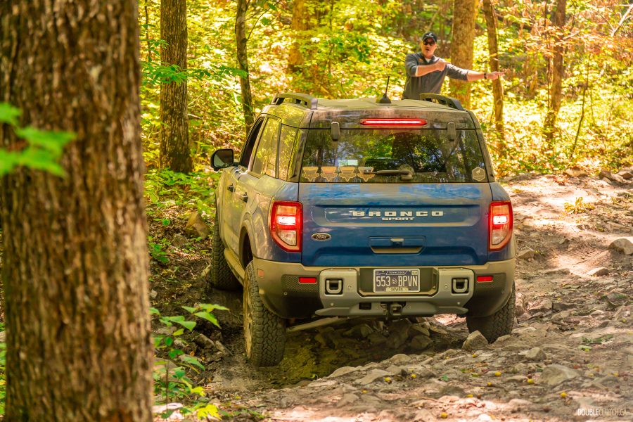 2025 Ford Brono Sport Sasquatch at Bronco Off-Roadeo experience in Tennessee
