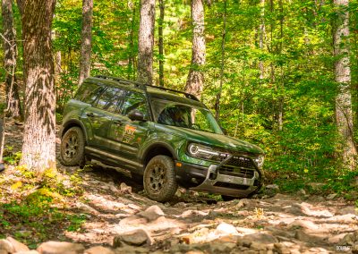 2025 Ford Brono Sport Sasquatch at Bronco Off-Roadeo experience in Tennessee