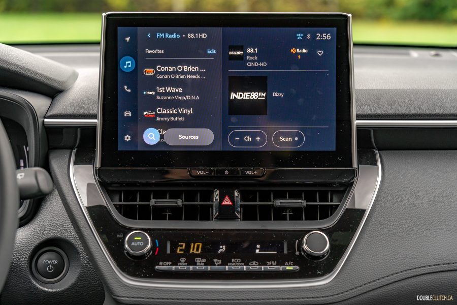 2026 Toyota Corolla Cross Hybrid SE interior