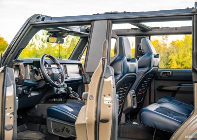 2025 Ford Bronco Raptor "Braptor" interior