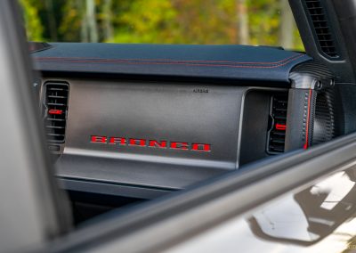 2025 Ford Bronco Raptor "Braptor" interior