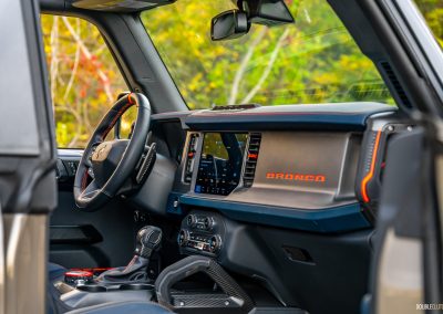 2025 Ford Bronco Raptor "Braptor" interior