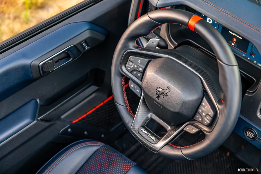 2025 Ford Bronco Raptor "Braptor" interior