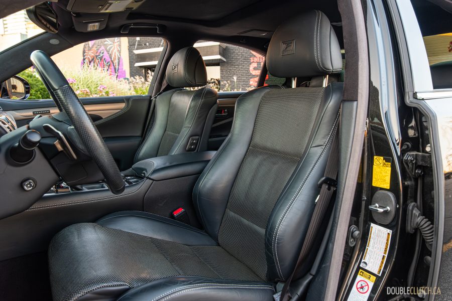 2014 Lexus LS 460 F-Sport interior