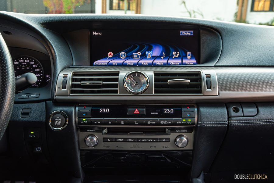 2014 Lexus LS 460 F-Sport interior